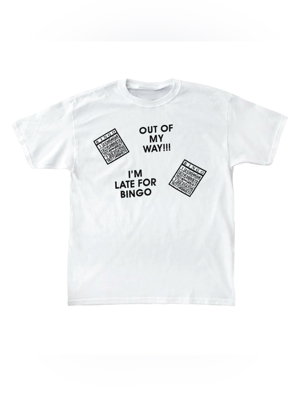 I’m Late For Bingo T-shirt ✅